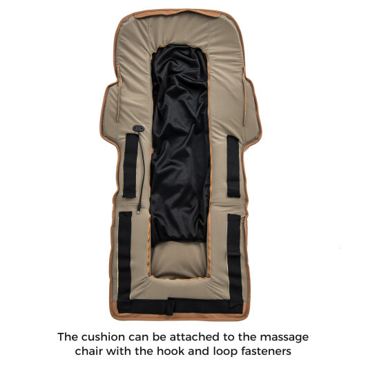 Massage Chair Backrest Cushion -Therapy? 03? Parts-Coffee - Color: Coffee - Image 2