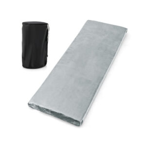 Lightweight Portable Memory Camping Mattress with Carrying Bag-Gray - Color: Gray
